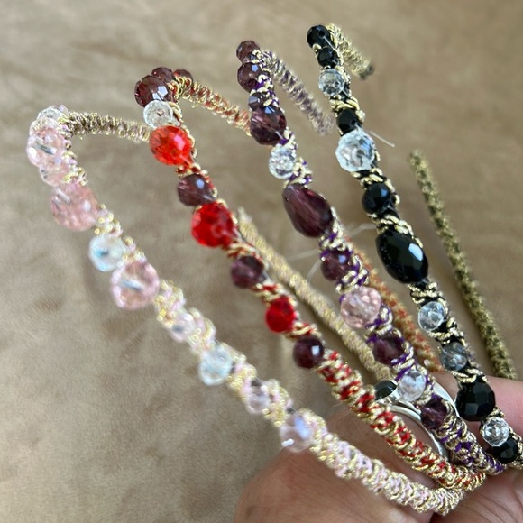 NWOT Beaded Headbands in Various Colors - Picture 3 of 3